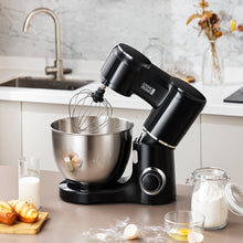 Load image into Gallery viewer, 8-Quart Household Stand Mixer with Accessories in Black Kitchen Appliances Living and Home
