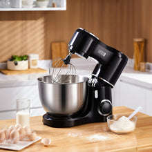 Load image into Gallery viewer, 8-Quart Household Stand Mixer with Accessories in Black Kitchen Appliances Living and Home