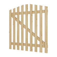 Load image into Gallery viewer, 120x120cm Outdoor Wooden Garden Gate Fence Door