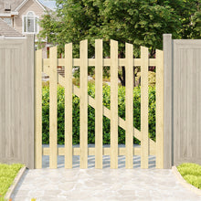 Load image into Gallery viewer, 120x120cm Outdoor Wooden Garden Gate Fence Door