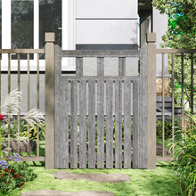 Load image into Gallery viewer, 90x120cm Outdoor Wooden Garden Gate Fence Door