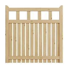 Load image into Gallery viewer, 120x120cm Outdoor Wooden Garden Gate Fence Door