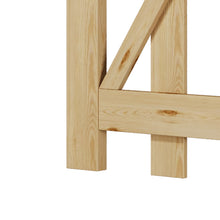 Load image into Gallery viewer, 2.5x3ft Outdoor Wooden Garden Gate Fence Door