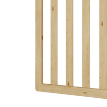 Load image into Gallery viewer, 3 x 4 ft Outdoor Cross Top Wooden Garden Gate Pedestrian Fence Yard Door