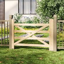 Load image into Gallery viewer, Wooden Garden Gate with Door Latch