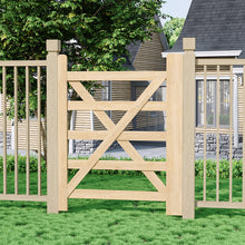 Load image into Gallery viewer, Wooden Garden Gate with Door Latch