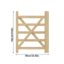 Load image into Gallery viewer, Wooden Garden Gate with Door Latch
