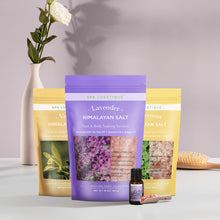 Load image into Gallery viewer, 3 Pcs Bath Epsom Salts with Himalayan Bath Salt Set