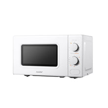Load image into Gallery viewer, 700W 20L Countertop Microwave Oven with Dual Knob - White