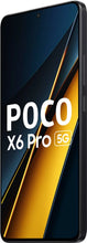 Load image into Gallery viewer, POCO X6 Pro 5G Black 12 GB + 512 GB