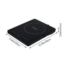 Load image into Gallery viewer, Midea Portable Single Induction Hob with 10-level Power and Temperature Control