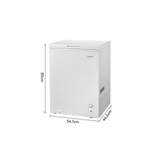 Load image into Gallery viewer, 99L Freestanding Chest Freezer