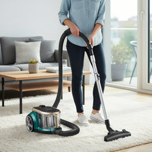 Load image into Gallery viewer, 800W Bagless Canister Vacuum Cleaner with Cyclone System & 2.2L Dust Container