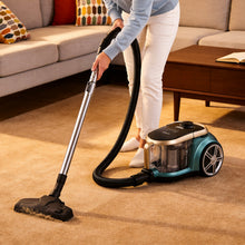 Load image into Gallery viewer, 800W Bagless Canister Vacuum Cleaner with Cyclone System & 2.2L Dust Container