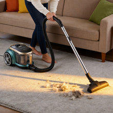 Load image into Gallery viewer, 800W Bagless Canister Vacuum Cleaner with Cyclone System & 2.2L Dust Container
