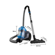 Load image into Gallery viewer, 700W Powerful Bagless Vacuum Cleaner with Dust Container & Auto Cord Rewind