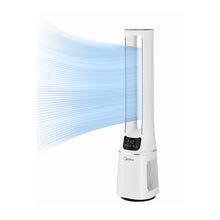 Load image into Gallery viewer, 2-in-1 Electric Quiet Bladeless Tower Fan APP Remote Control w/ Touch Screen LED Display ,10 Speeds ,HEPA Filter
