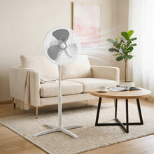 Load image into Gallery viewer, Electric Standing Pedestal Fan Height Adjustable w/ 3 Speeds 96-125cm