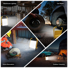 Load image into Gallery viewer, 8.5W Portable Rechargeable LED Floodlight Work Light - 6500K