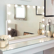 Load image into Gallery viewer, Adjusted Hollywood Vanity LED Lighted Makeup Mirror LED Make Up Mirrors Living and Home