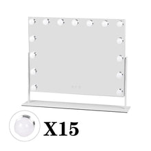 Load image into Gallery viewer, Adjusted Hollywood Vanity LED Lighted Makeup Mirror LED Make Up Mirrors Living and Home