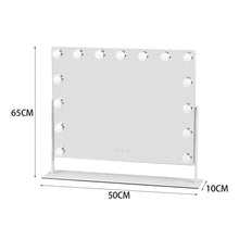 Load image into Gallery viewer, Adjusted Hollywood Vanity LED Lighted Makeup Mirror LED Make Up Mirrors Living and Home