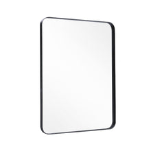 Load image into Gallery viewer, 122cm W Aluminum Frame Bathroom Vanity Wall Mirror with Rounded Corner Bathroom Mirrors Living and Home