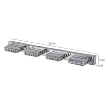 Load image into Gallery viewer, Chrome 4 Light Bathroom Vanity Light Wall Lamps Living and Home