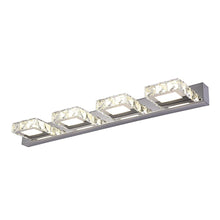 Load image into Gallery viewer, Chrome 4 Light Bathroom Vanity Light Wall Lamps Living and Home
