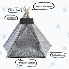 Load image into Gallery viewer, Cozy All-Season Pet Tent for Cats and Dogs - Gray Living and Home