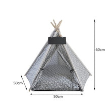 Load image into Gallery viewer, Cozy All-Season Pet Tent for Cats and Dogs - Gray Living and Home