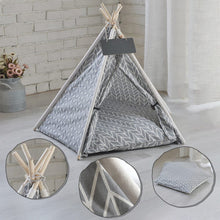 Load image into Gallery viewer, Cozy All-Season Pet Tent for Cats and Dogs - Gray Living and Home