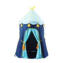 Load image into Gallery viewer, Starry Blue Mongolian Yurt Playhouse Tent Living and Home