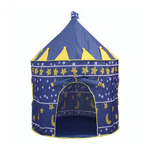 Load image into Gallery viewer, Star and Moon Round Kids Playhouse Home Toy