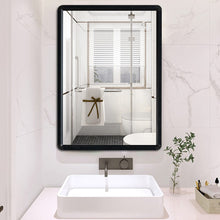 Load image into Gallery viewer, Rectangular Aluminum Alloy Frame Wall Mirror Living and Home