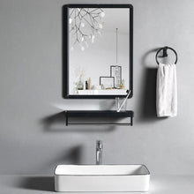Load image into Gallery viewer, Rectangular Aluminum Alloy Frame Wall Mirror Living and Home