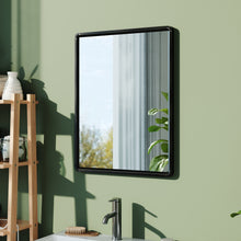 Load image into Gallery viewer, Rectangular Aluminum Alloy Frame Wall Mirror