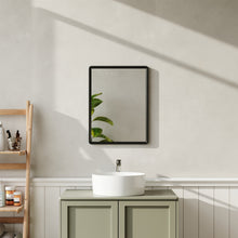 Load image into Gallery viewer, Rectangular Aluminum Alloy Frame Wall Mirror