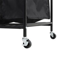 Load image into Gallery viewer, Triple Bag Rolling Laundry Sorter with Lift-up Ironing Board