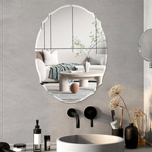 Load image into Gallery viewer, Wall Mounted Mirror with Beveled Edge for Bathroom Vanity Entryway Living Room Bathroom Mirrors Living and Home