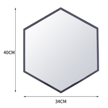 Load image into Gallery viewer, Wall Mounted Modern Hexagon Vanity Mirror for Living Room Bathroom Living and Home