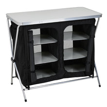 Load image into Gallery viewer, 6-tier Portable Aluminium Alloy Camping Table
