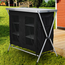 Load image into Gallery viewer, 6-tier Portable Aluminium Alloy Camping Table
