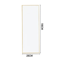 Load image into Gallery viewer, Metal Frame Over the Door Full Length Mirror Living and Home