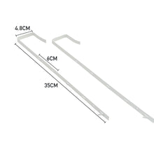 Load image into Gallery viewer, Metal Frame Over the Door Full Length Mirror Living and Home