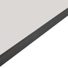 Load image into Gallery viewer, Modern Oval Metal Full Length Wall Mirror Black