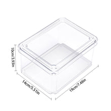 Load image into Gallery viewer, 4Pcs Transparent Refrigerator Bins Organizer Set