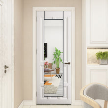 Load image into Gallery viewer, Metal Frame Over the Door Full Length Mirror
