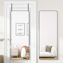 Load image into Gallery viewer, Full Length Mirror with Rounded Corners Door Hanging