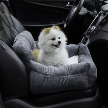 Load image into Gallery viewer, Cozy Dog Car Seat Bed with Storage Pocket and Adjustable Strap Living and Home